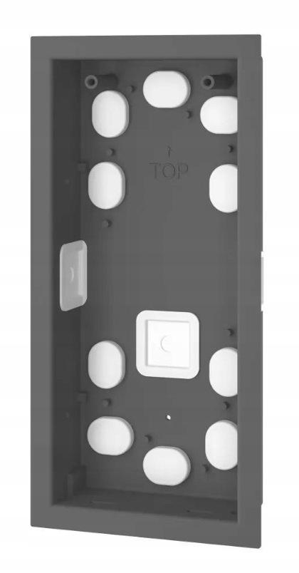 ACO CDN-R-S-AL ST Ramka podtynkowa mała CDN, aluminium; 33326