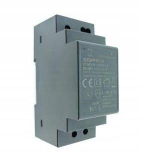 ZASILACZ IMPULSOWY NA SZYNĘ DIN ESPE HDN-3024 24V/30W/1A