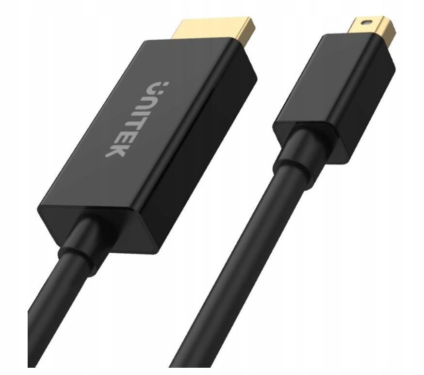 Unitek Adapter miniDP na HDMI 4K 30Hz kabel 2m