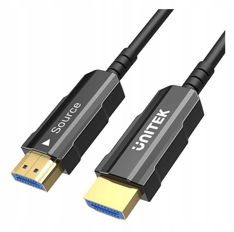Unitek Kabel optyczny HDMI 2.0 AOC 4K 60Hz 40 m