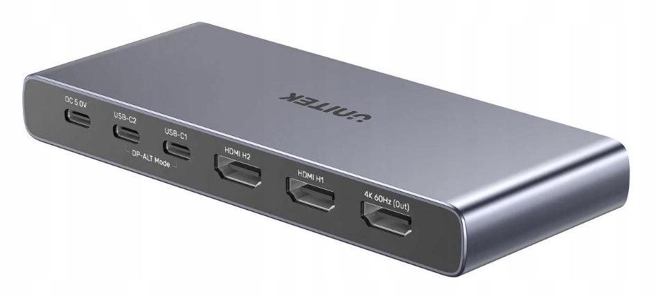 Unitek Przełącznik 4K HDMI/USB-C 4 out i 1 in