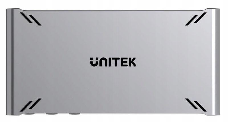 Przełącznik KVM Unitek USB-C 10Gbps z HDMI i transferem plików między sys