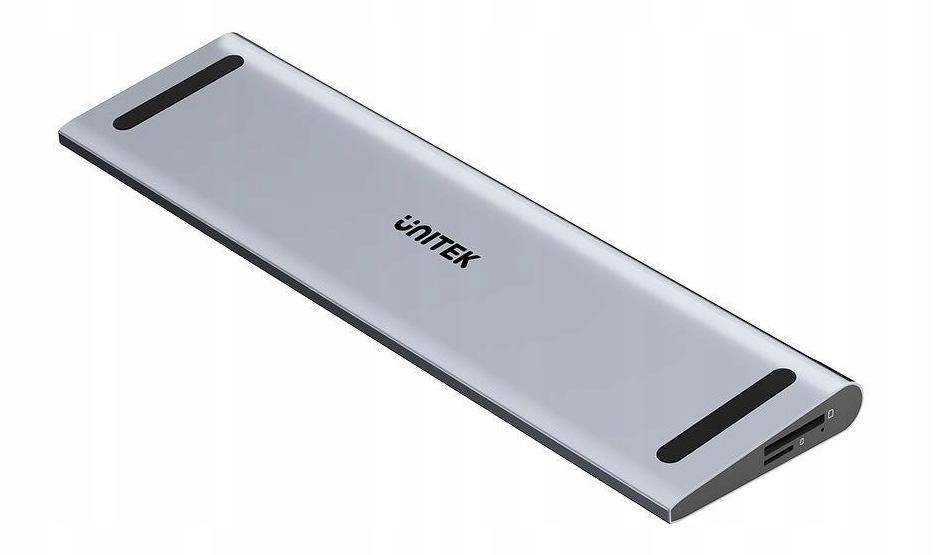 Unitek Stacja dokująca KVM z funkcją podstawki,potrójne wyjście 4K,MST,HDMI