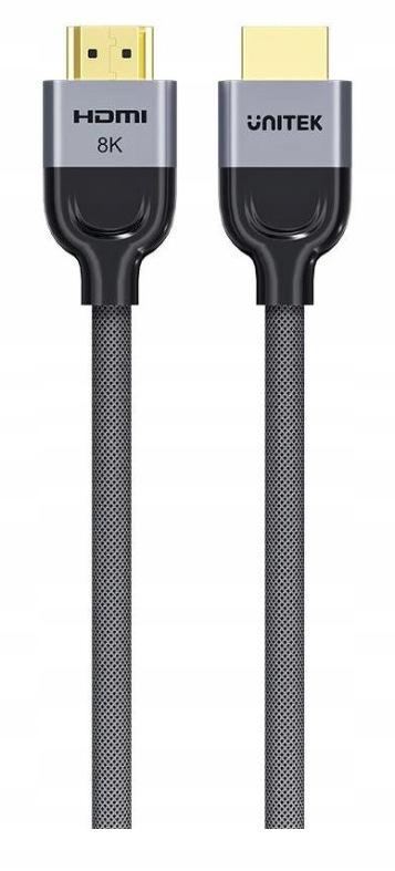 Unitek przewód 8K LUX HDMI 2.1 oplot 3M