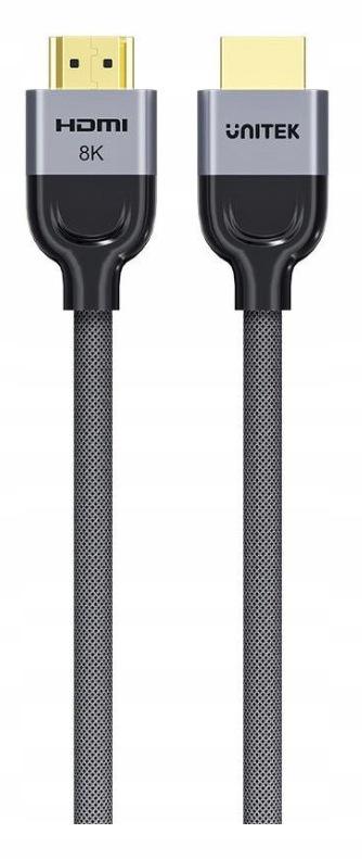 Unitek przewód 8K LUX HDMI 2.1 oplot 1,5 M