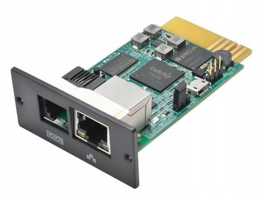 MODUŁ SNMP 1Gbps PowerWalker DLA UPS VFI CG, CPG,CPH,C LCD, CRM,CRS,CW, RMG