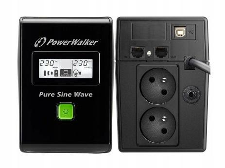 UPS ZASILACZ AWARYJNY PowerWalker VI 800 SW FR