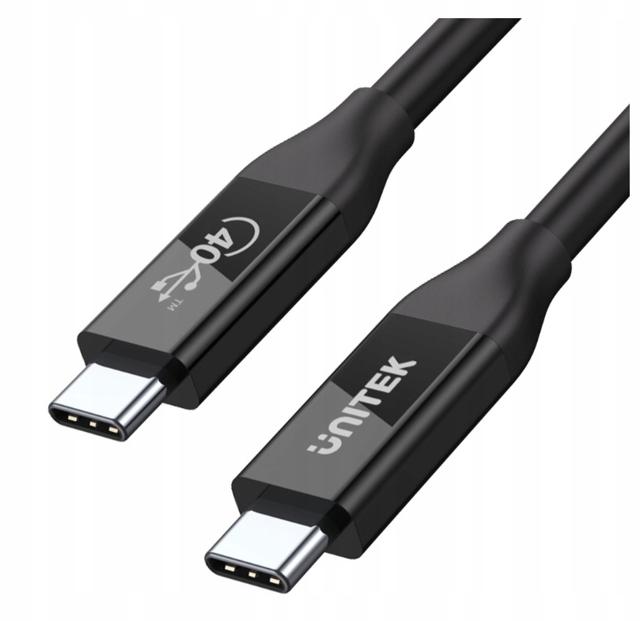 Unitek przewód USB-C 4.0 PD 100W 40 Gbps 8K 0,8 m