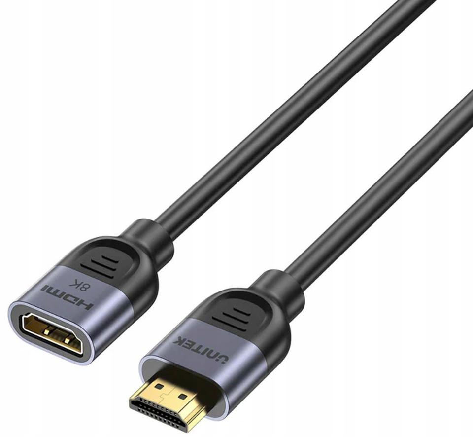 Adapter Unitek przedłużacz HDMI (M) - HDMI (F) 2.1, 8K 1,5m