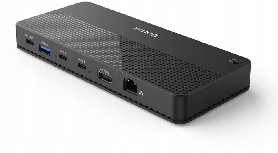 Stacja dokująca Unitek D1079A 12w1, HDMI 8K, USB 4, 100W