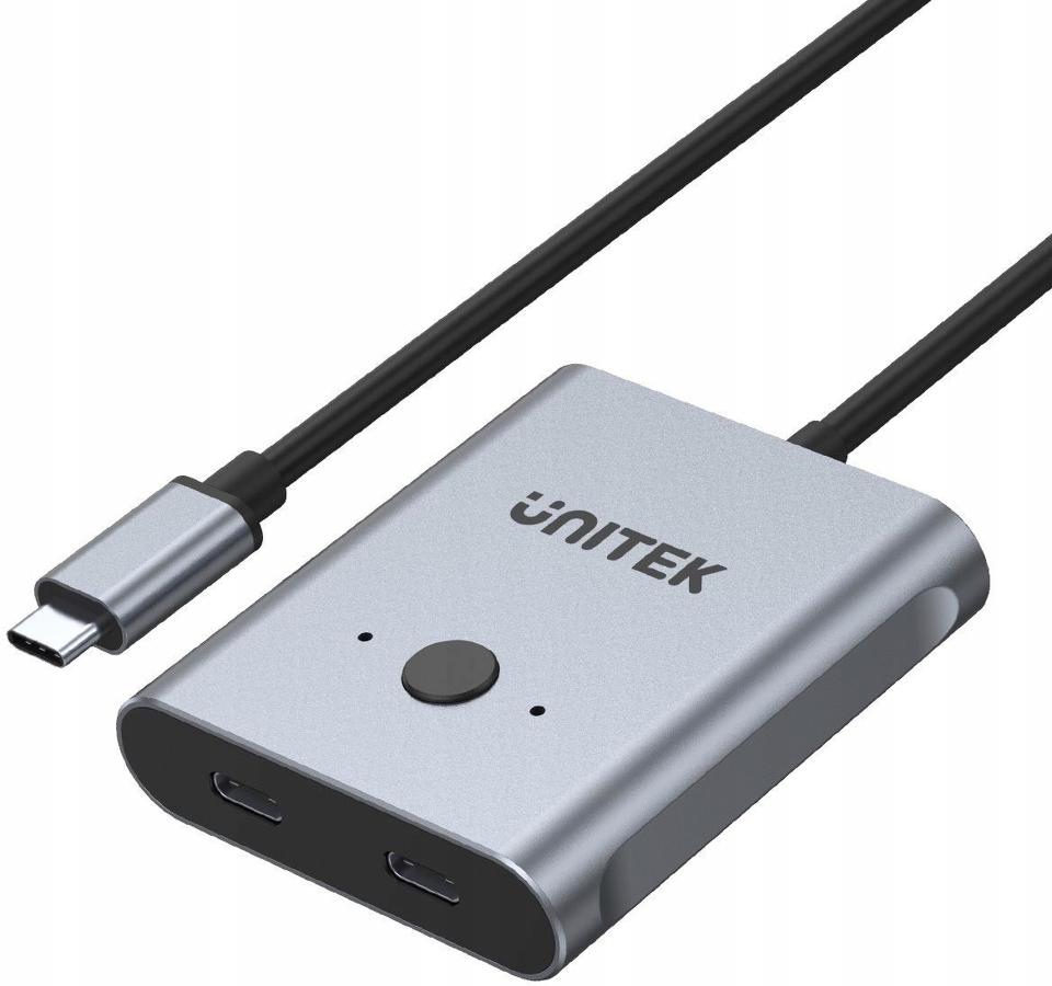 D1078A Unitek Dwukierunkowy przełącznik USB-C 4K