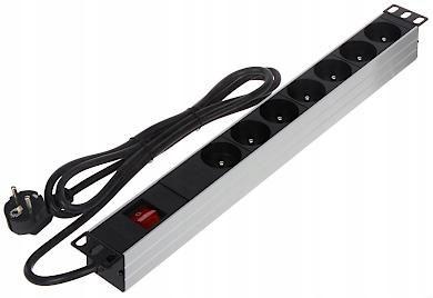 Listwa zasilająca 7 gniazd PD-7/RACK