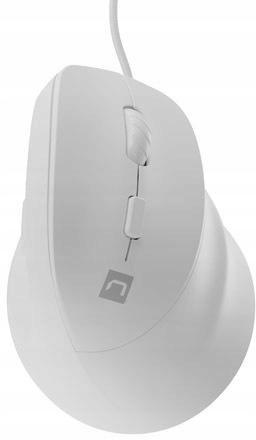 Mysz wertykalna Natec Crake 2 Pro 12800DPI biały