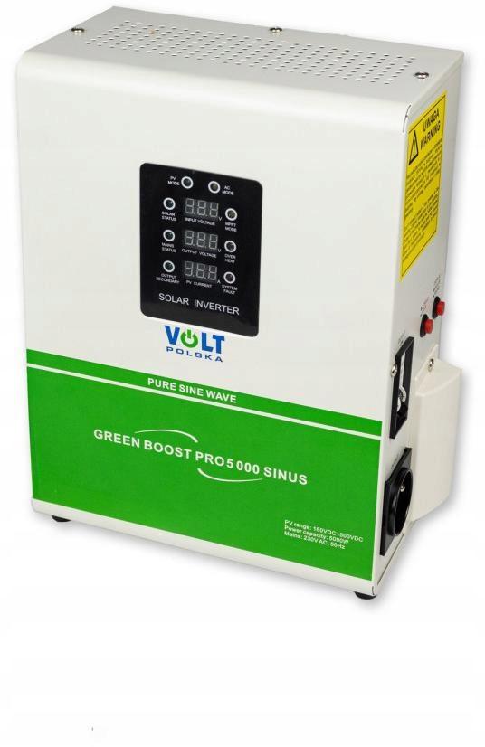 Przetwornica solarna GREEN BOOST PRO 5000 SINUS BYPASS