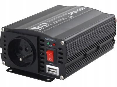 PRZETWORNICA VOLT POLSKA IPS-500 12V / 230V 350/500 W