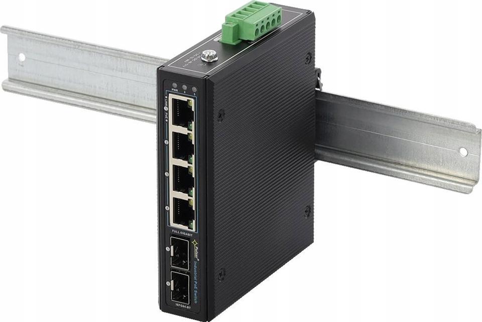 Switch przemysłowy ISFG64-BT PULSAR (4xPoE, 2xSFP)